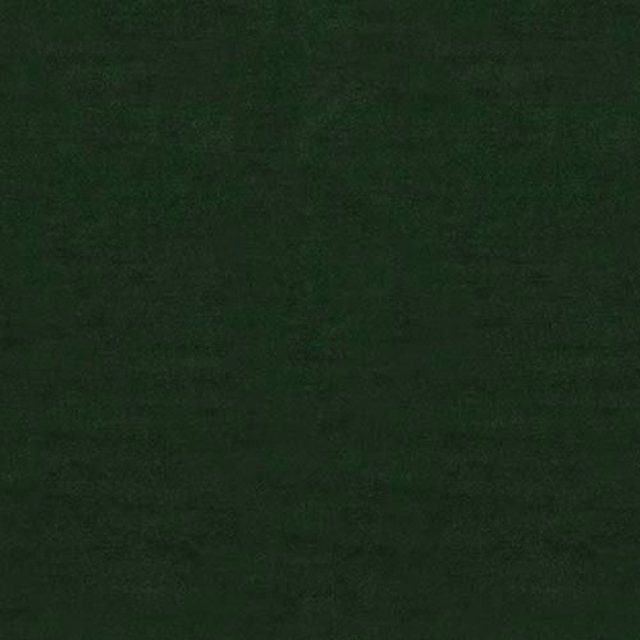 Deep forest green plain fabric with a subtle soft mottled weave texture