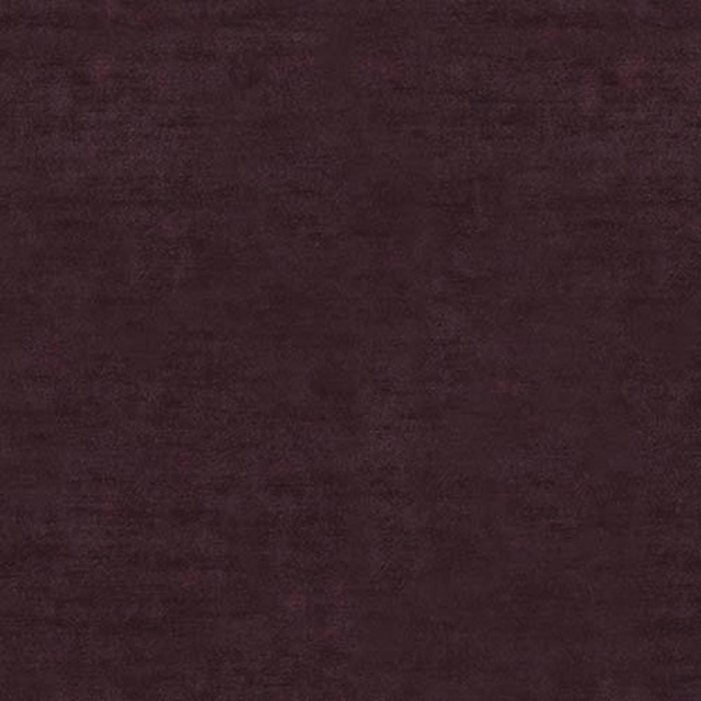 Deep plum plain fabric swatch with a soft matte, low-sheen finish