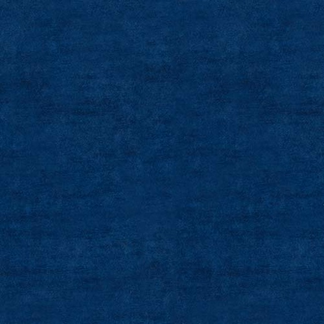 Deep sapphire blue plain fabric with a subtle tonal weave
