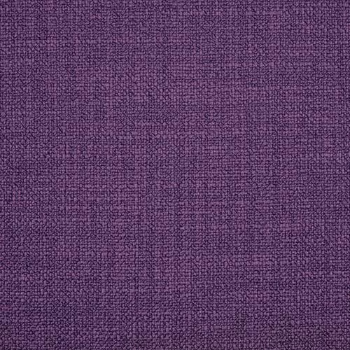 Close-up of a deep amethyst purple plain woven fabric with fine texture