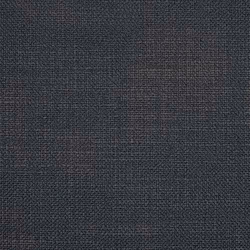 Close-up of dark anthracite grey plain fabric with a tight, pebbled weave