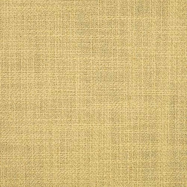 Close-up of a soft buttermilk cream plain weave fabric with fine texture