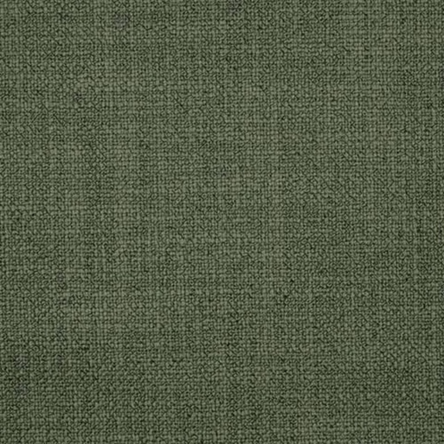 Close-up of a dense forest green plain weave with fine textured surface