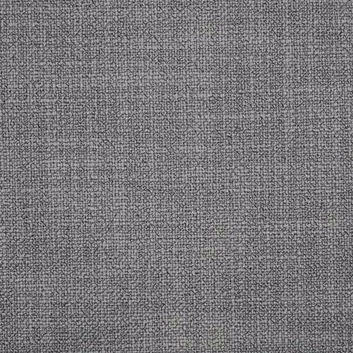 Close-up of soft fossil grey tightly woven plain fabric with fine speckled texture
