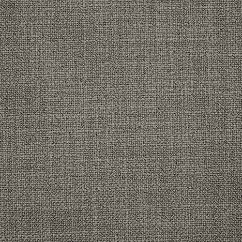 Close-up of a graphite grey plain weave fabric with fine speckled texture