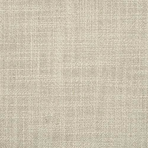 Soft oatmeal beige woven plain fabric swatch with fine textured surface