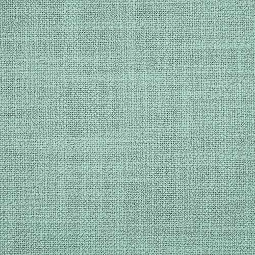 Pale mint green plain woven fabric with a fine, even textured surface