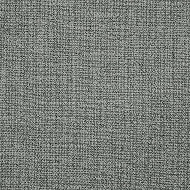 Close-up of a soft green-grey plain woven upholstery fabric with fine texture