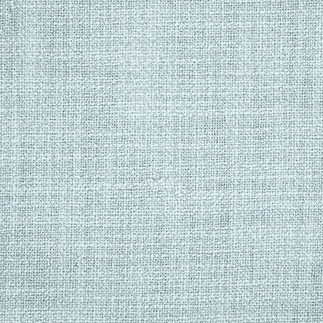 Pale icy blue plain woven fabric with a fine, tight texture