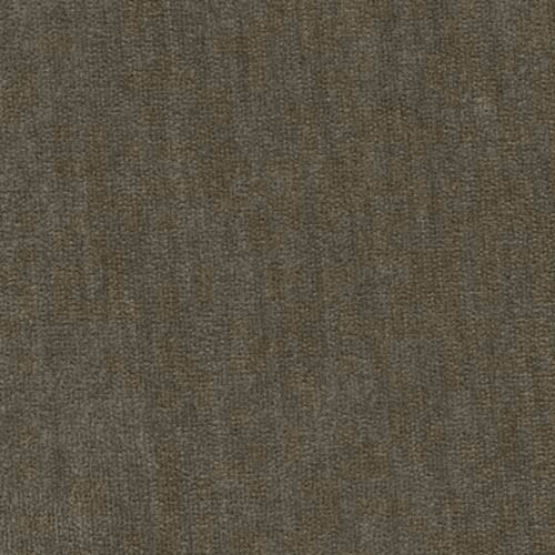 Close-up of a warm olive-brown plain woven fabric with subtle texture
