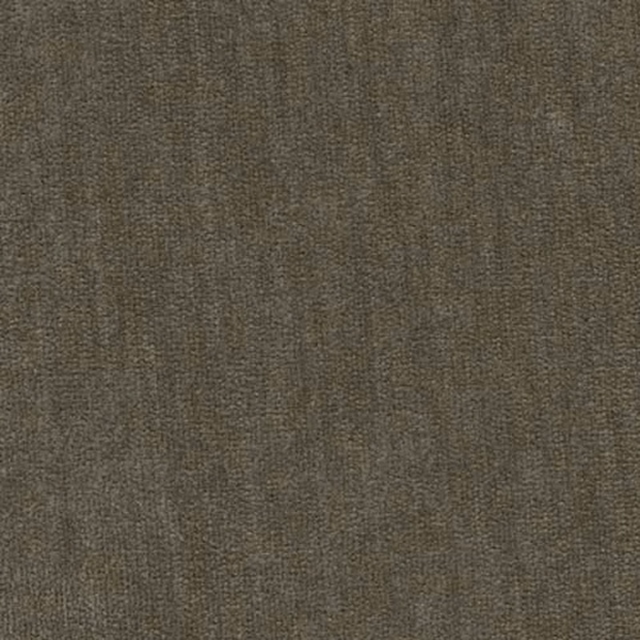 Close-up of a warm olive-brown plain woven fabric with subtle texture