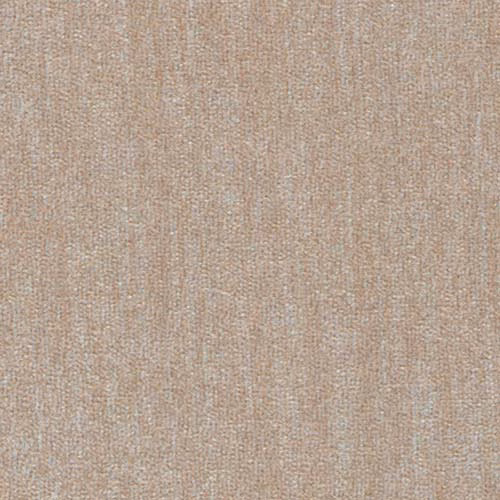 Close-up of a soft warm beige plain weave fabric with subtle tonal striations