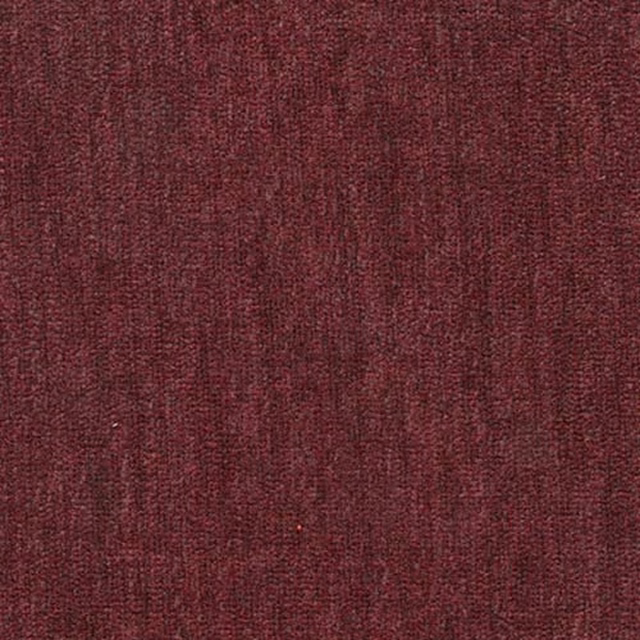 Deep plum plain fabric with a fine, softly textured weave