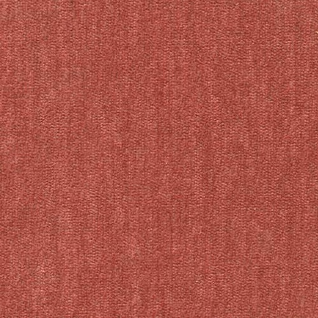 Muted rosehip red plain woven fabric with a softly textured finish