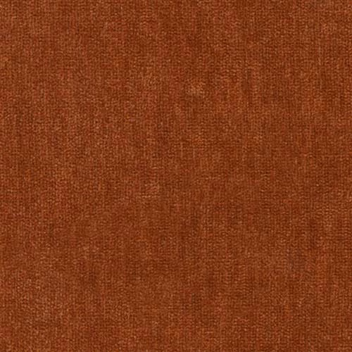 Warm rust-orange plain woven fabric with a subtly mottled texture