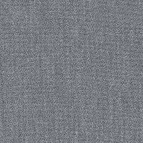 Close-up of a soft stone-grey plain fabric with fine woven texture