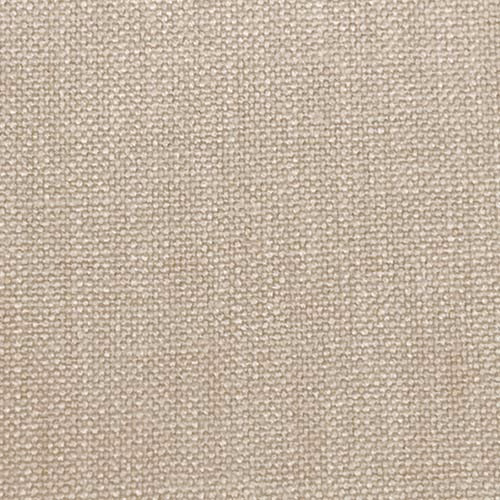 Close-up of soft beige woven plain fabric with fine textured surface