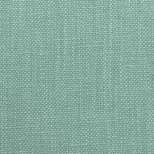 Soft jade green plain woven upholstery fabric with fine textured surface
