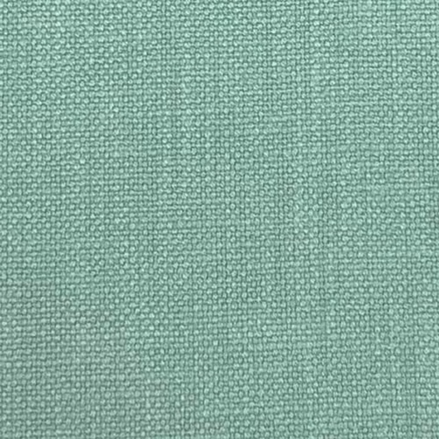 Soft jade green plain woven upholstery fabric with fine textured surface