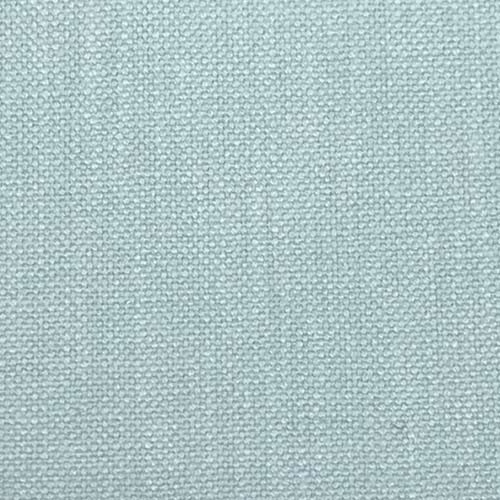 Pale mineral aqua plain weave fabric with a fine, evenly textured surface
