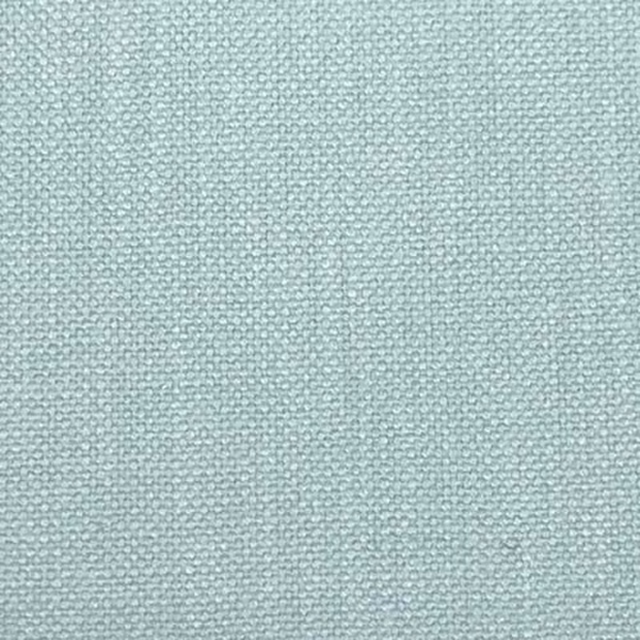 Pale mineral aqua plain weave fabric with a fine, evenly textured surface