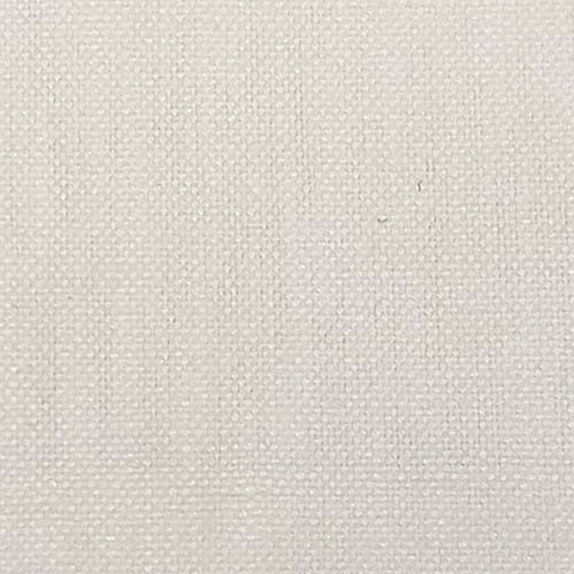 Soft pearl cream plain weave fabric swatch with fine textured surface