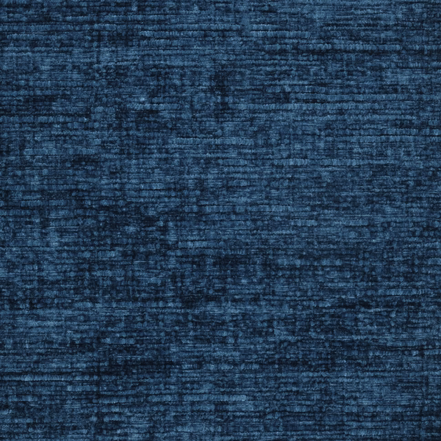 Deep inky blue textured plain fabric with subtle horizontal ribbing