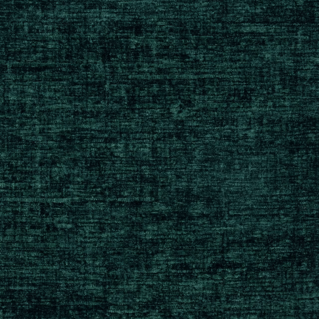 Deep teal plain fabric with a softly textured, velvety surface