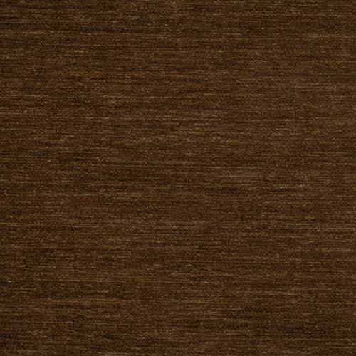 Deep cinnamon-brown velvet with a soft horizontal sheen and dense pile