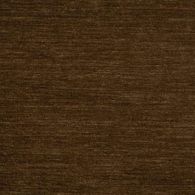 Deep cinnamon-brown velvet with a soft horizontal sheen and dense pile