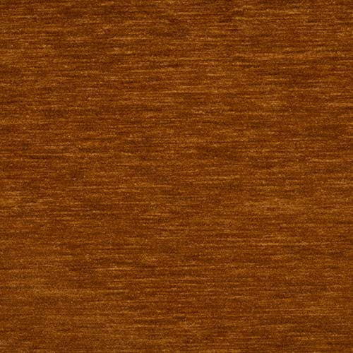 Close-up of burnished copper velvet with subtle horizontal sheen