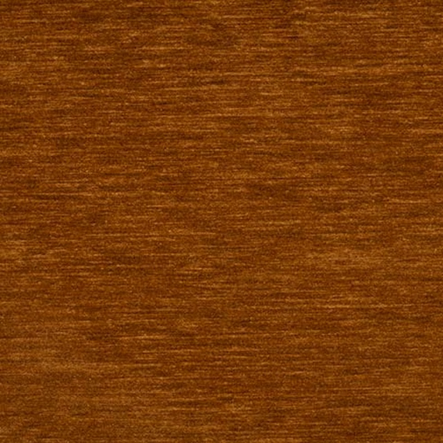 Close-up of burnished copper velvet with subtle horizontal sheen