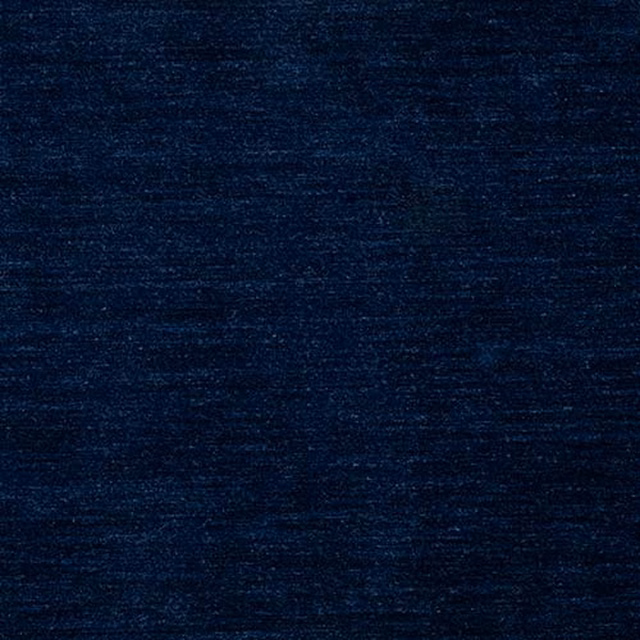 Deep navy velvet swatch with a subtle low-sheen pile texture
