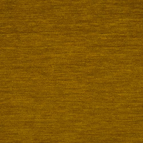 Deep ochre velvet swatch with a soft directional sheen and subtle texture