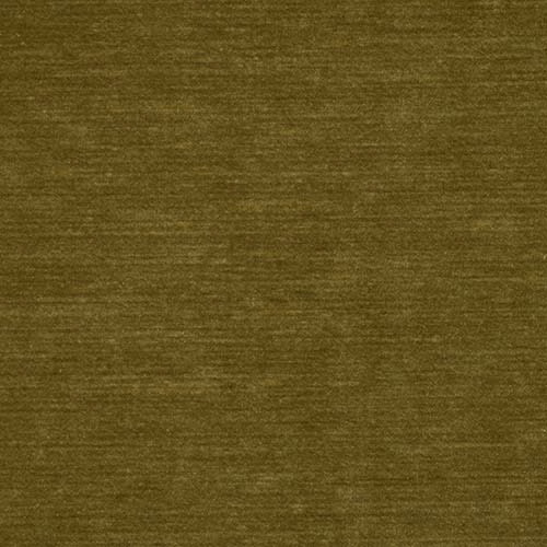 Muted olive green velvet swatch with a soft brushed horizontal nap