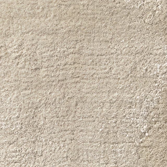 Close-up of Ice Agra’s pale greige, softly nubby carpet texture