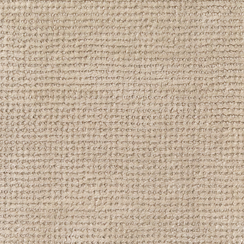 Warm oatmeal-beige carpet textile with irregular horizontal loops and flecked texture