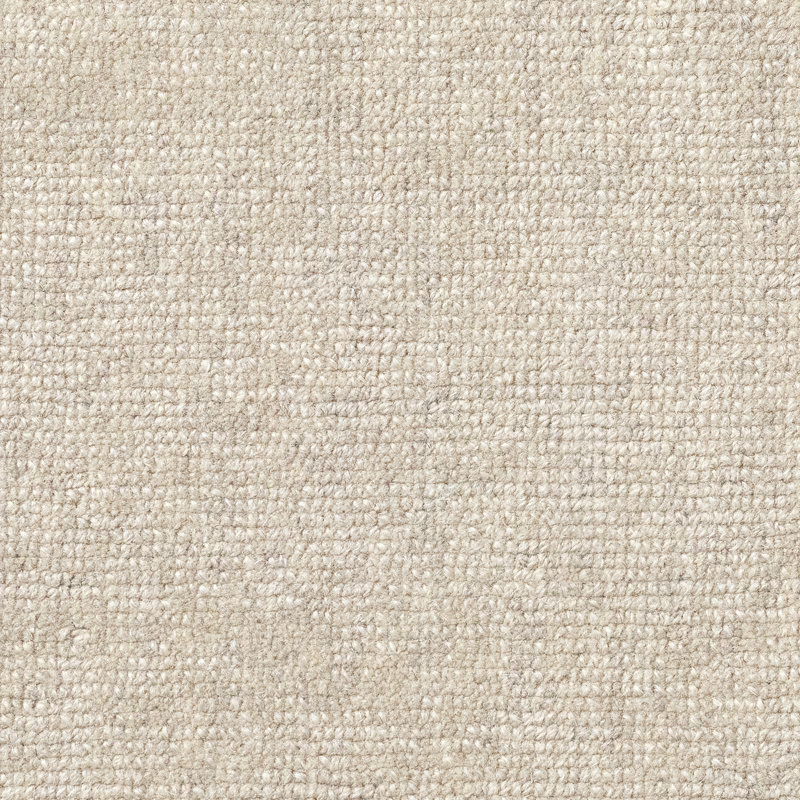Close-up of Cloud textile in pale ivory beige with a softly nubby woven texture