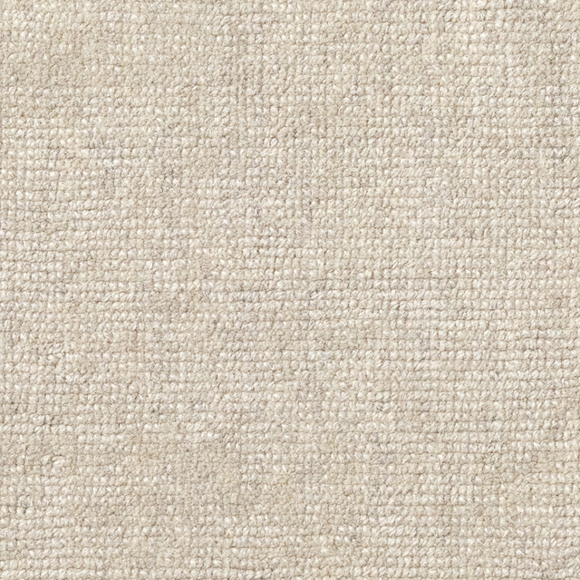 Close-up of Cloud textile in pale ivory beige with a softly nubby woven texture