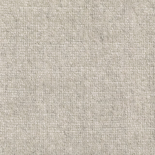 Close-up of Salt fabric in warm pale greige with a softly flecked woven texture