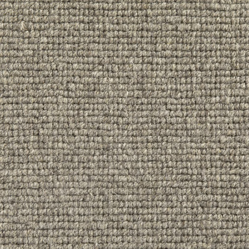 Warm greige taupe textile with dense looped rows and fine flecked texture