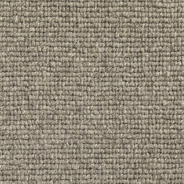 Warm greige taupe textile with dense looped rows and fine flecked texture