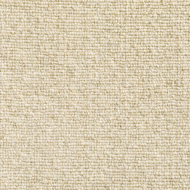 Warm cashew-beige looped weave with cream flecks and a softly ribbed surface