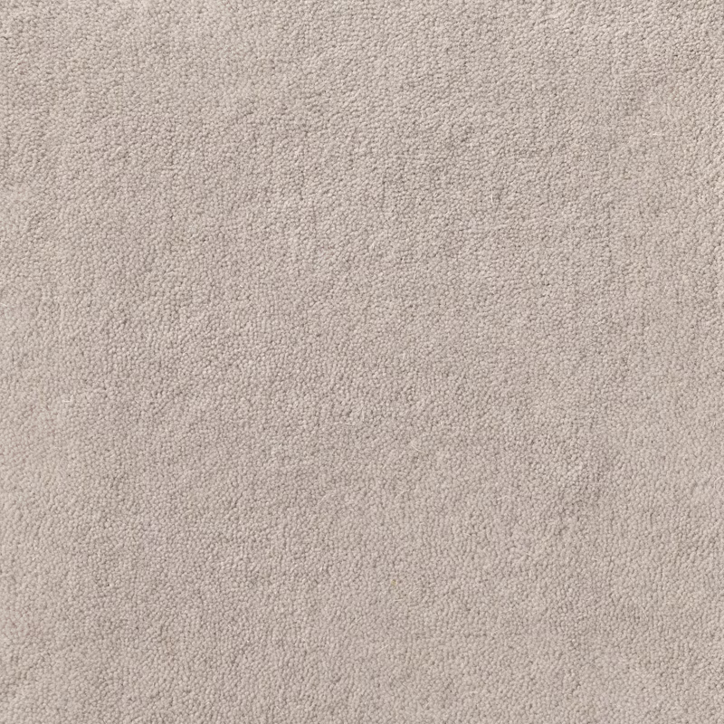 Pale greige Mist carpet with a dense, subtly mottled looped texture