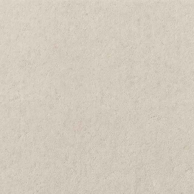 Warm vanilla cream carpet with a dense, softly mottled short pile