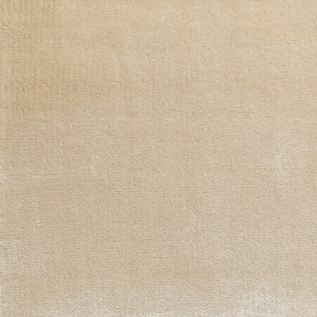 Warm ivory carpet swatch with subtle beige shading and fine tactile texture