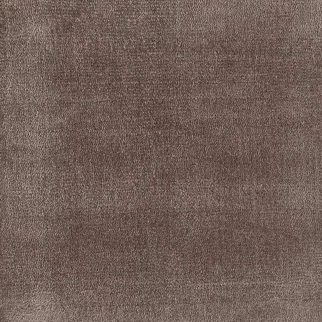 Muted taupe-brown carpet with dense fine mottling and softly raised texture