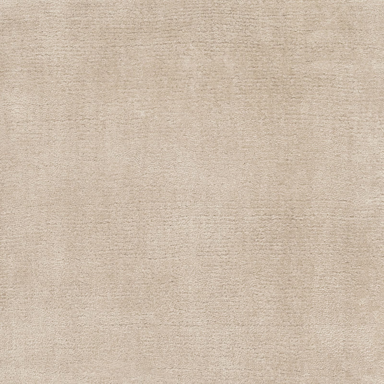 Warm platinum greige carpet with fine horizontal texture and subtle tonal variation