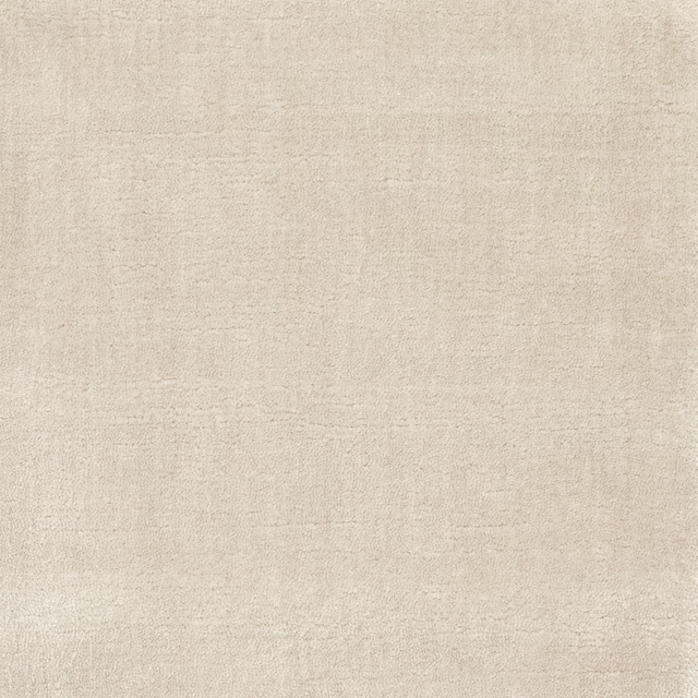 Pale shell-beige carpet swatch with a softly mottled, fine woven texture