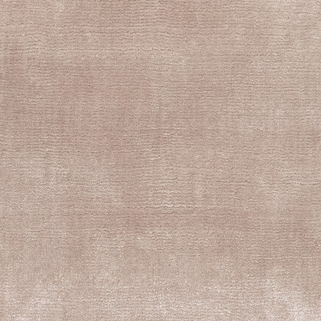Warm taupe Cameo carpet swatch with dense horizontal rippled texture and soft light-catching highlights